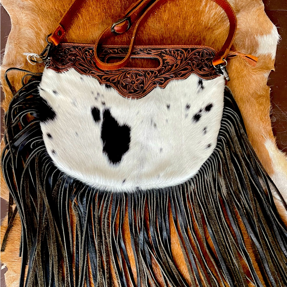BNWT American Darling Cowhide Purse